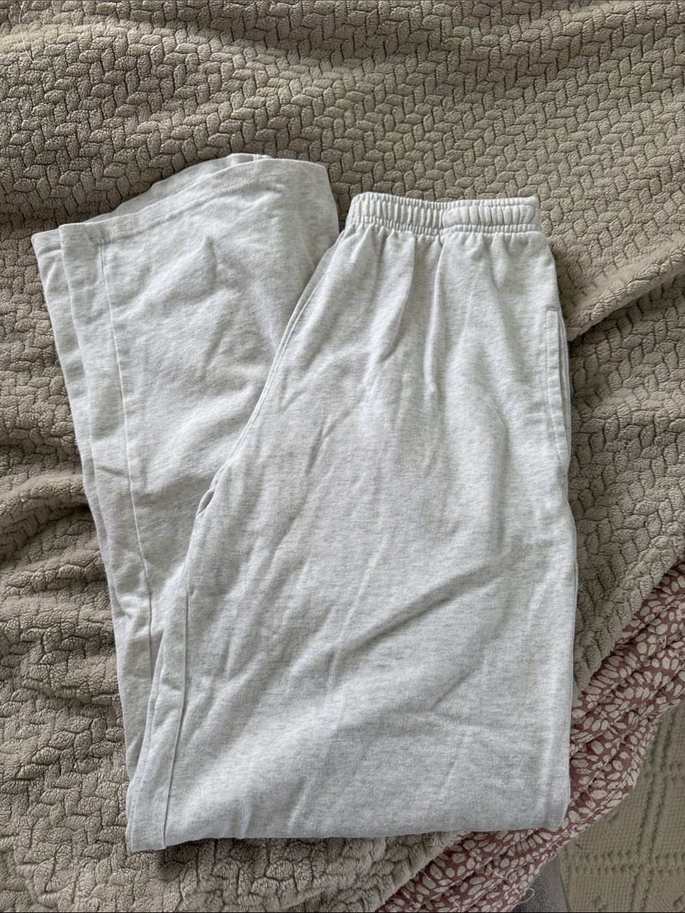 Brandy Melville Light Gray Sweatpants